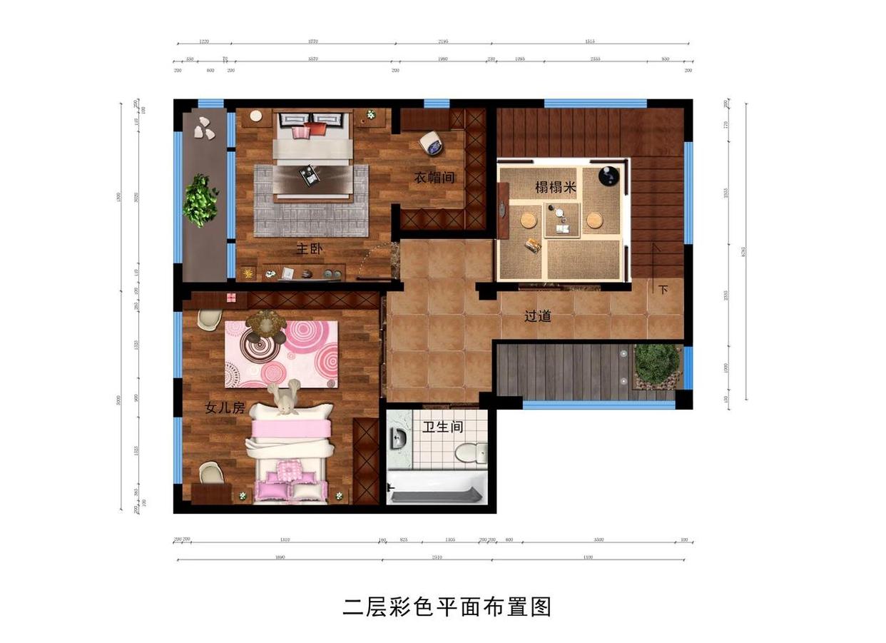 芦花路日式风格装修案例 配图 3