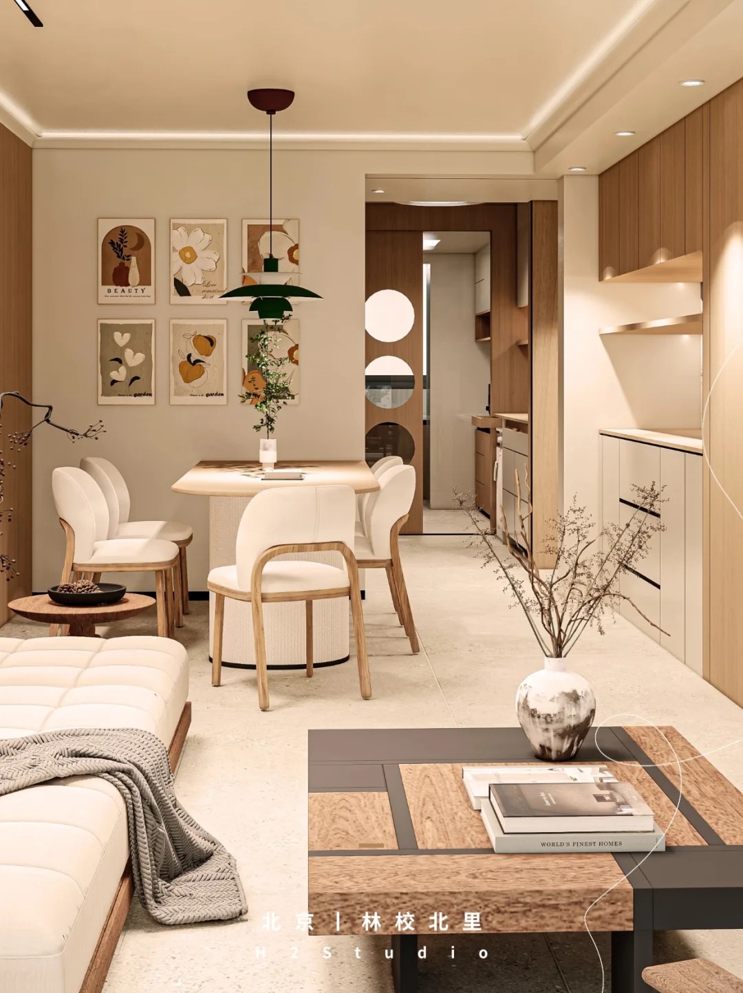 林校北里旧改：二改三 &middot; 原木风的适老化设计